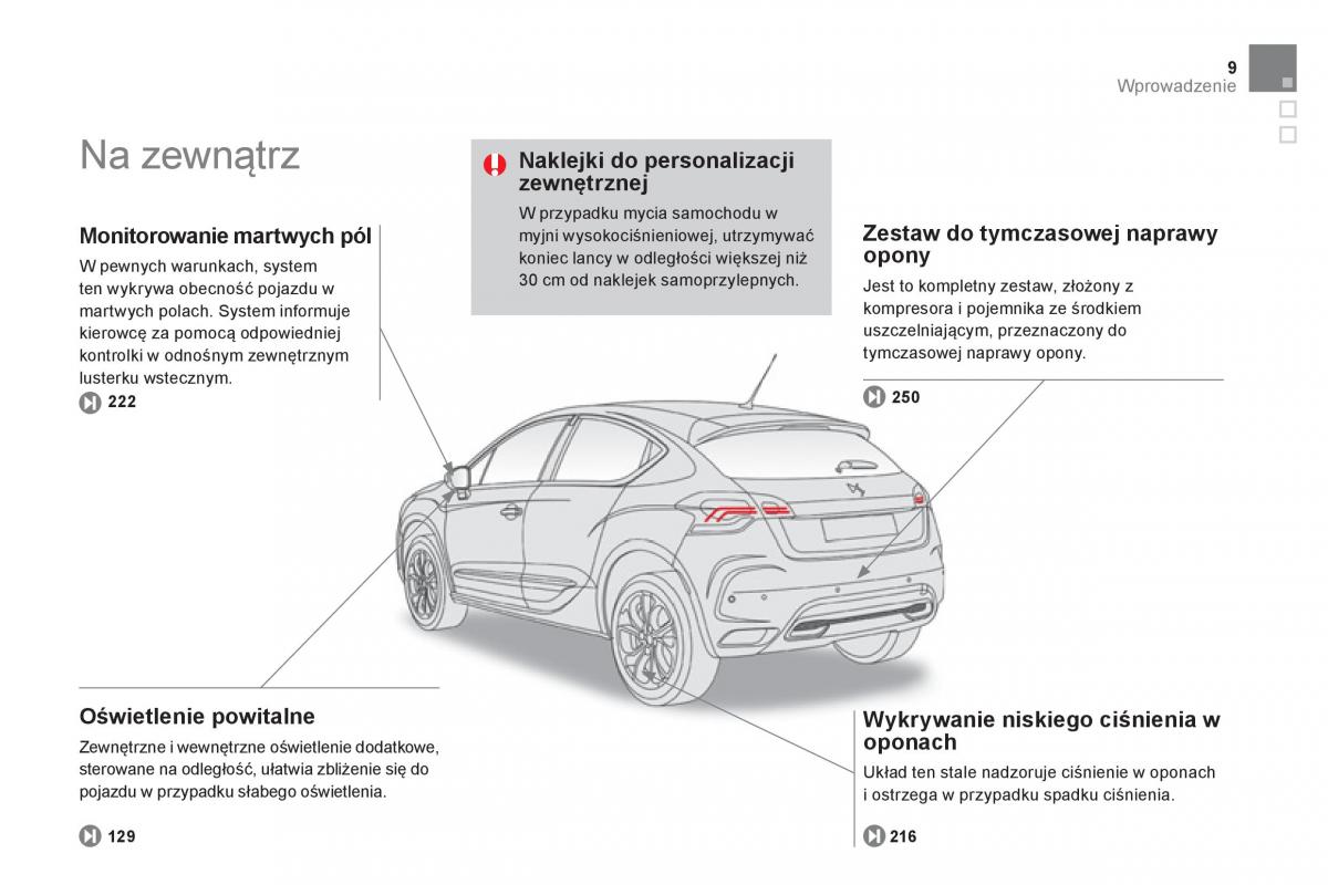 Citroen DS4 instrukcja obslugi / page 11