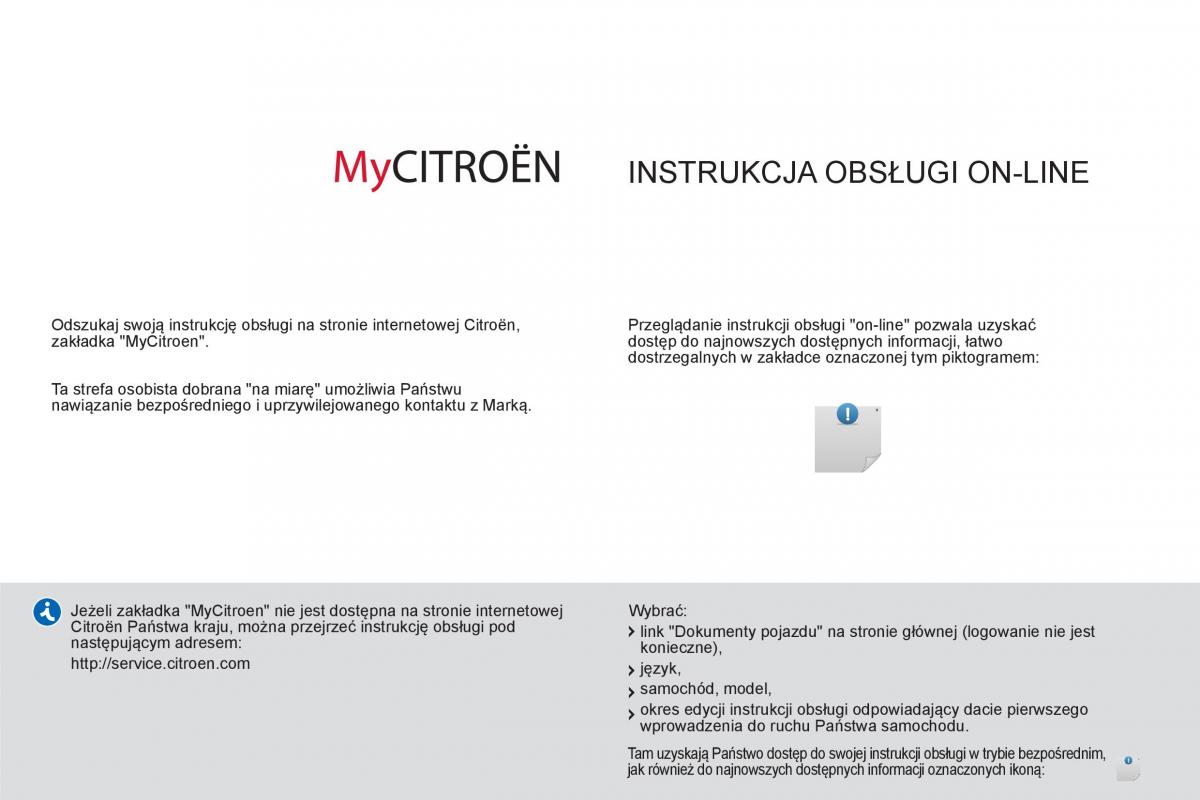 Citroen DS4 instrukcja obslugi / page 2