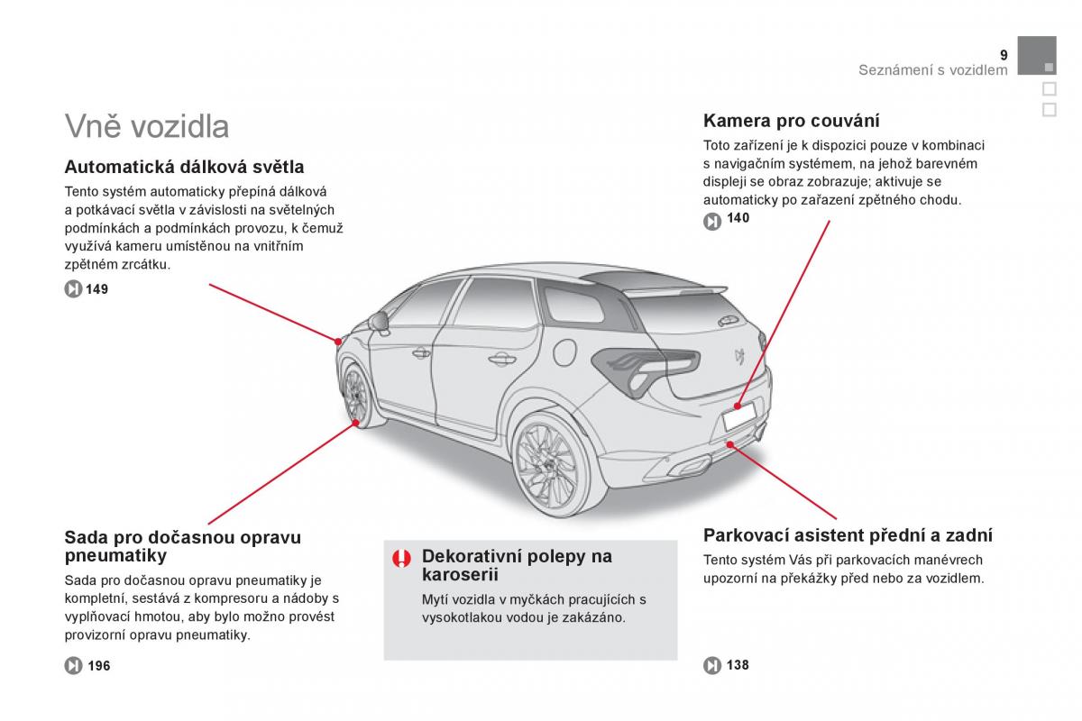 Citroen DS5 navod k obsludze / page 11