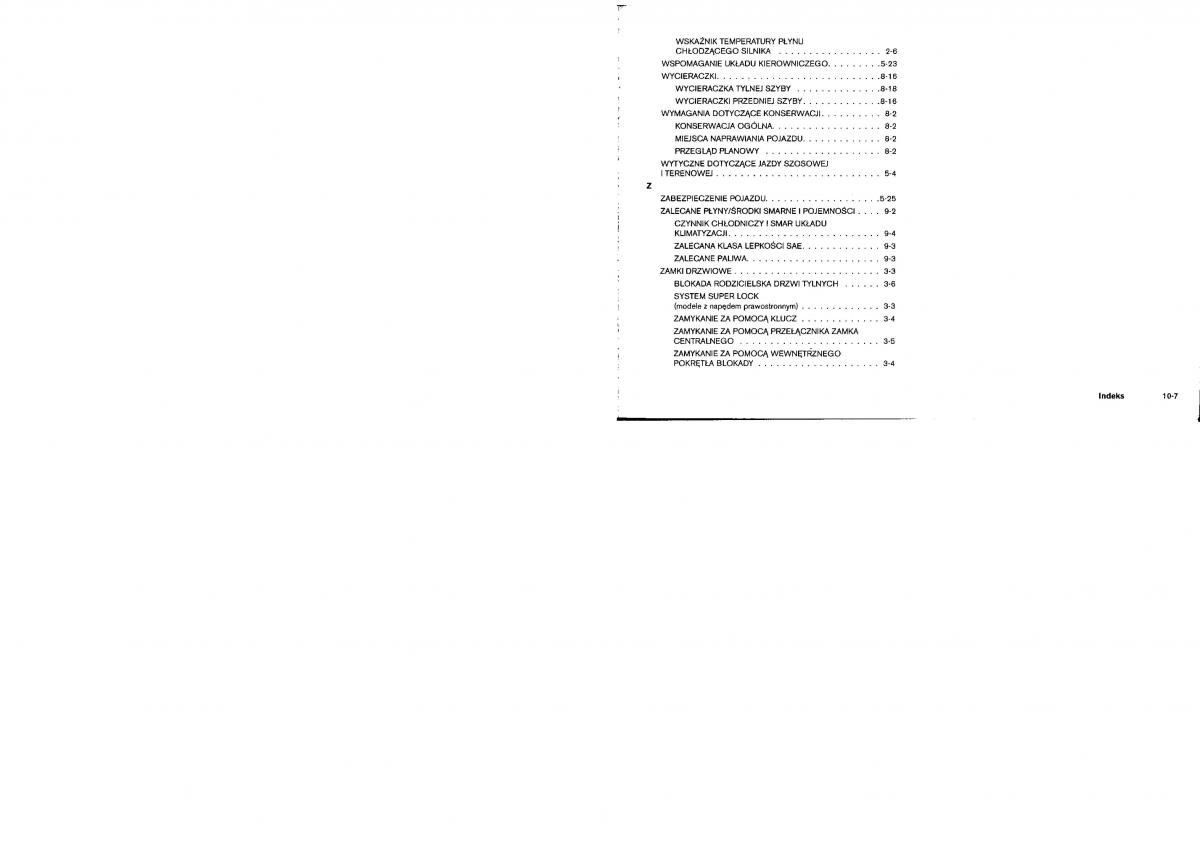 Nissan Murano I 1 Z50 instrukcja obslugi / page 234