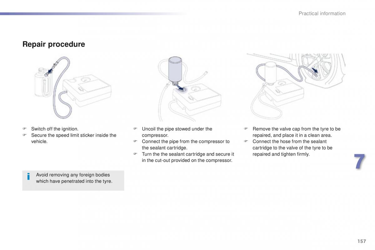 peugeot 208 owners manual / page 159