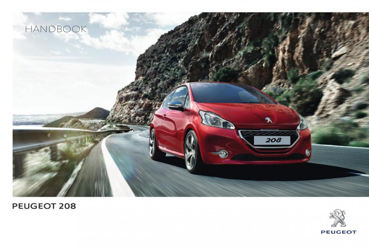 Peugeot 208 owners manual / page 1