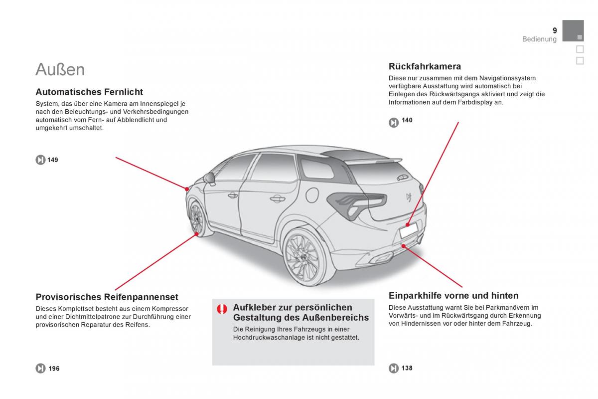 Citroen DS5 Handbuch / page 11