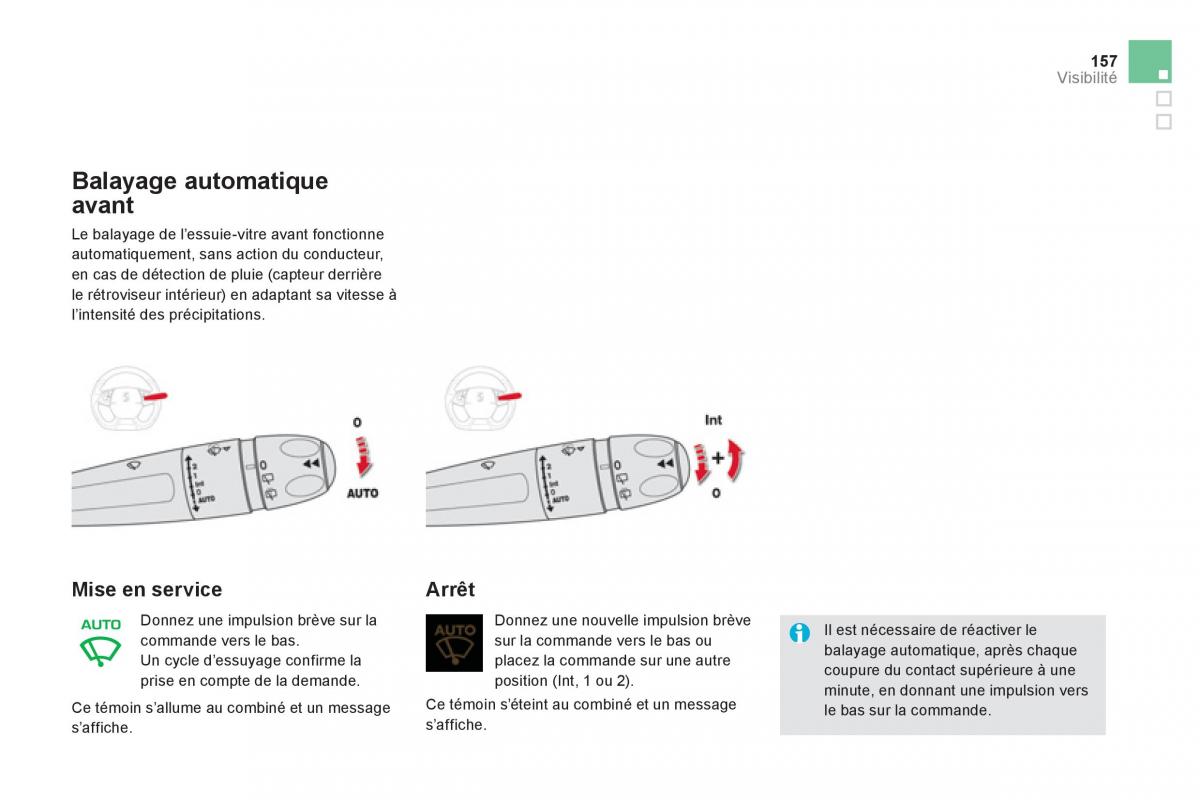 Citroen DS5 manuel du proprietaire / page 159