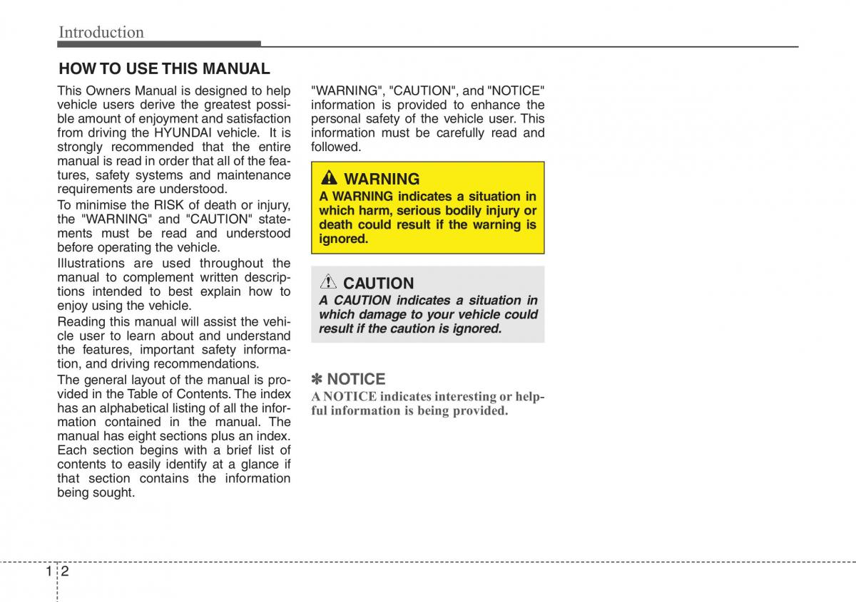 Hyundai ix20 owners manual / page 8