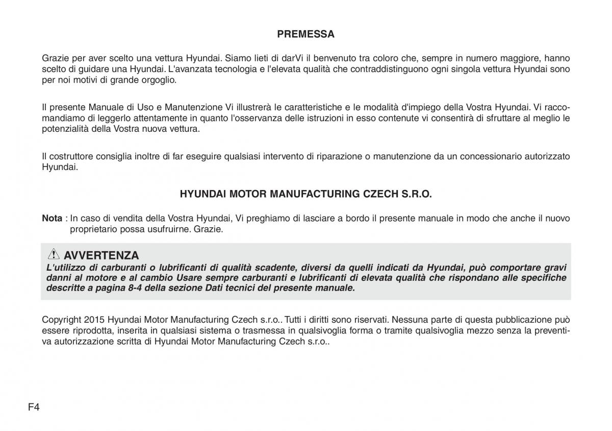 Hyundai ix20 manuale del proprietario / page 4