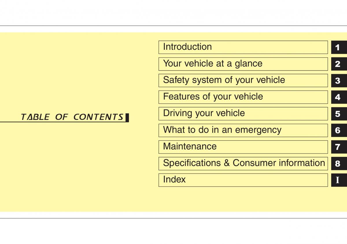 Hyundai i40 owners manual / page 5