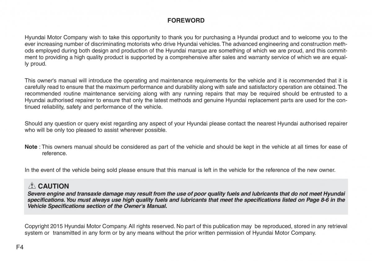Hyundai i40 owners manual / page 4