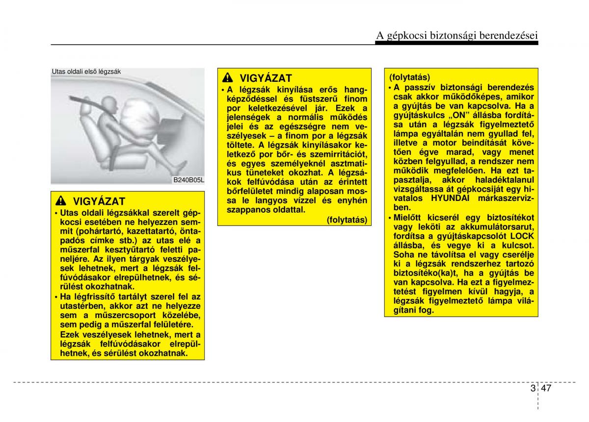Hyundai i40 Kezelesi utmutato / page 69