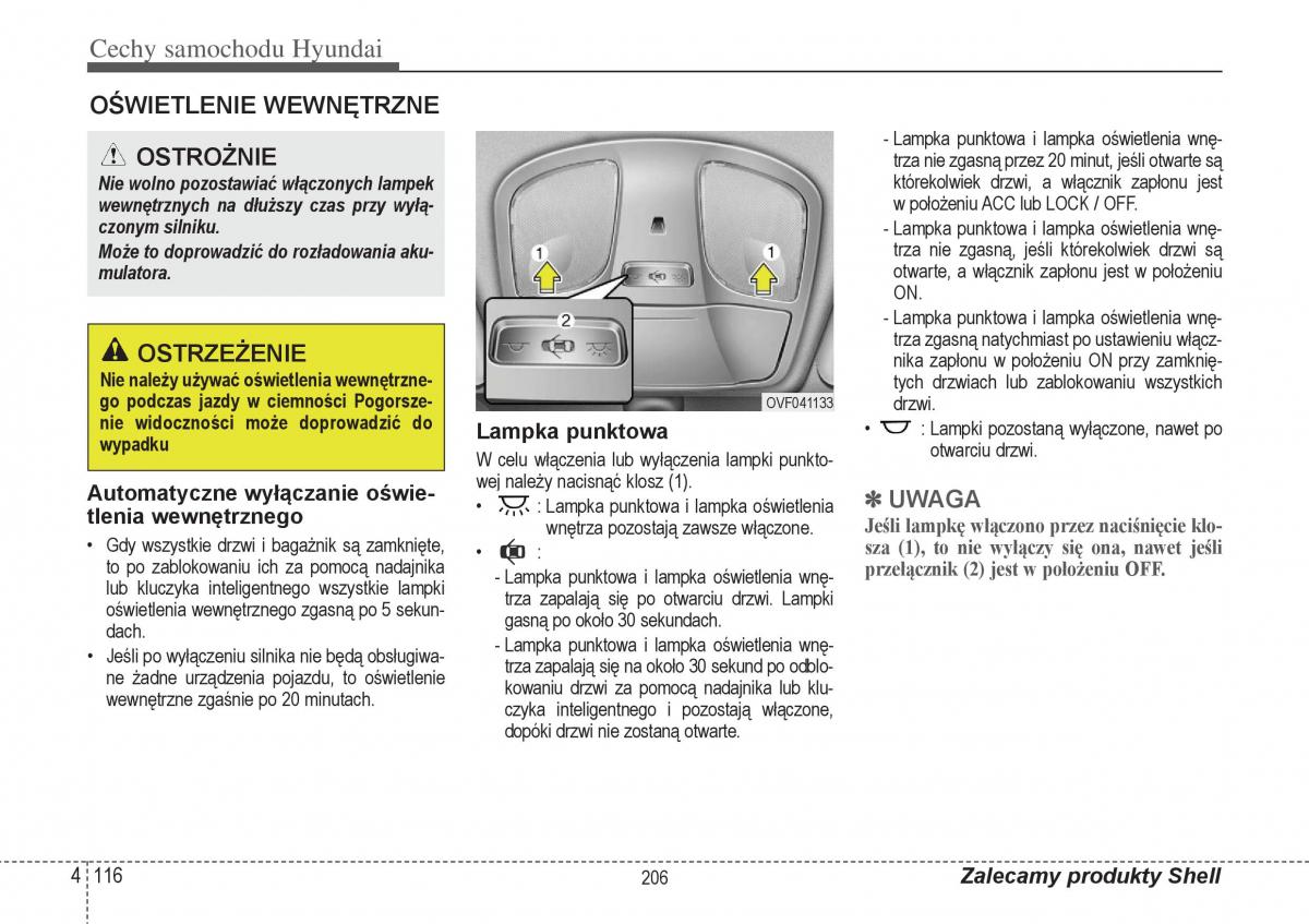 Hyundai i40 Hyundai i40 instrukcja obslugi page 206 pdf
