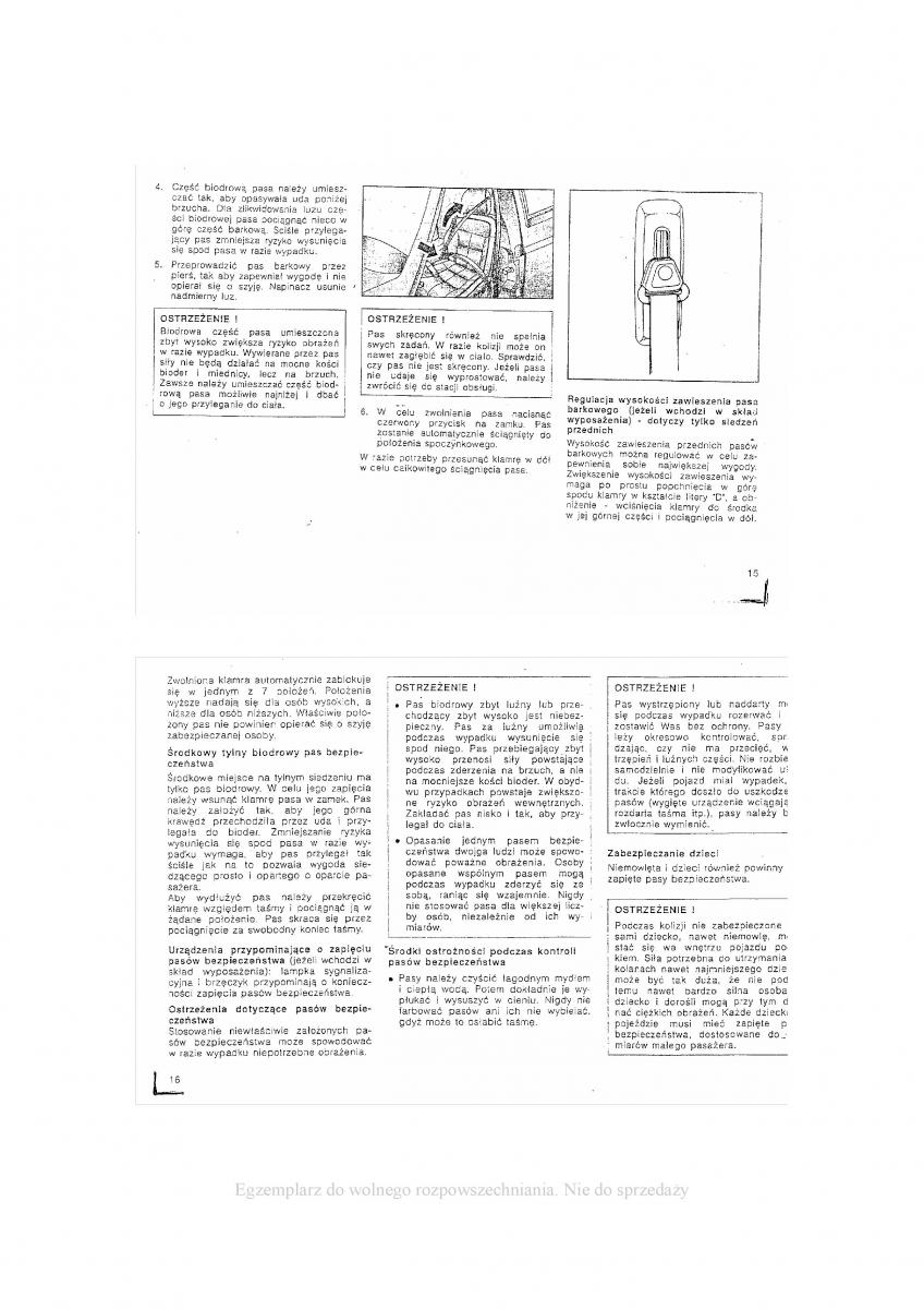 Jeep Cherokee XJ instrukcja obslugi / page 9