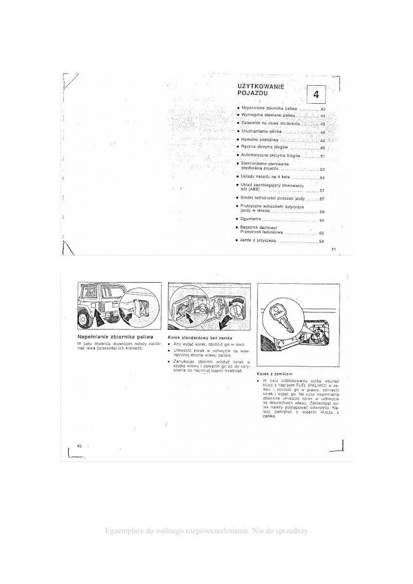 Jeep Cherokee XJ instrukcja obslugi / page 21