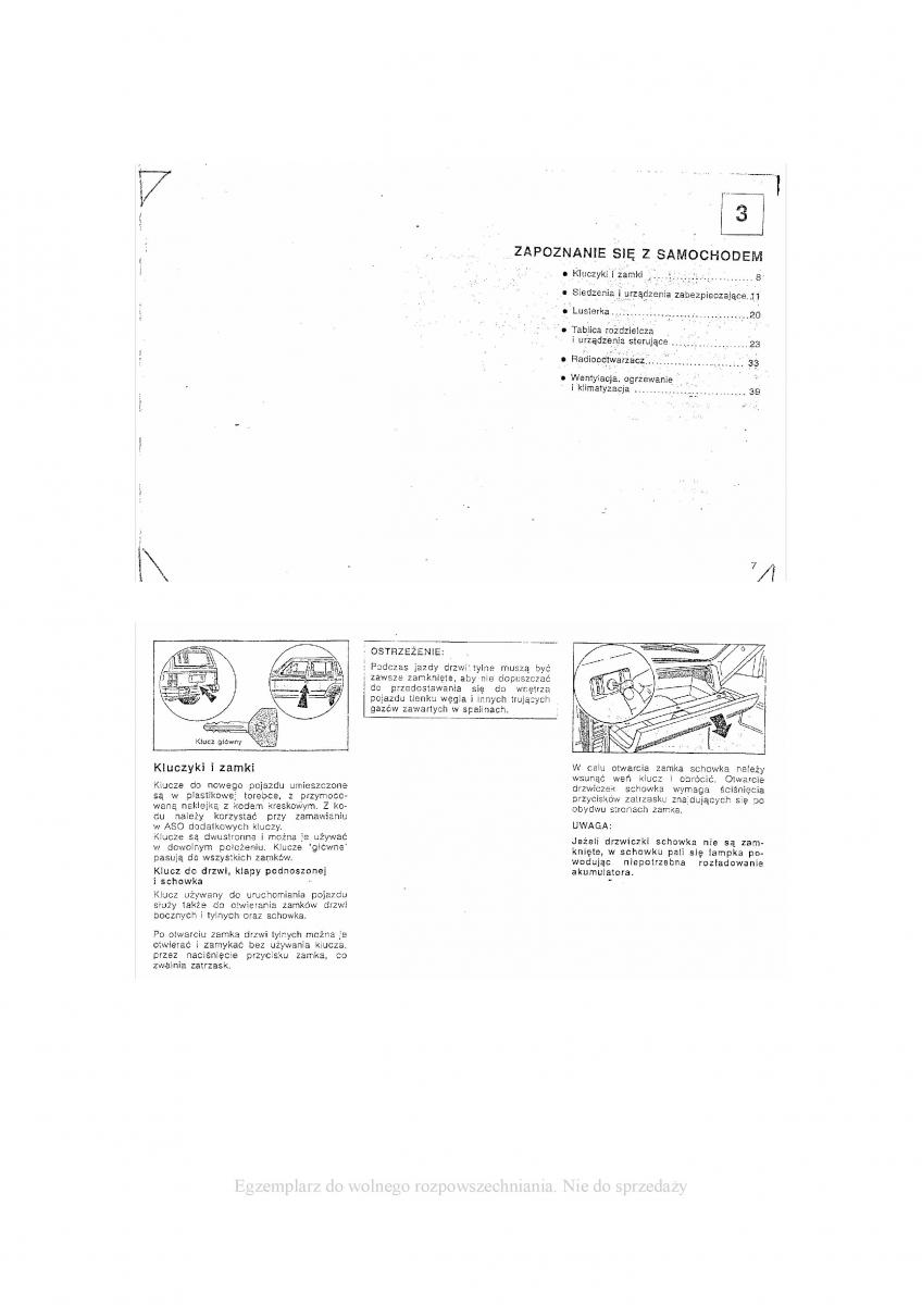 Jeep Cherokee XJ instrukcja obslugi / page 5