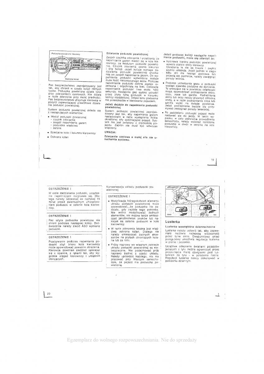 Jeep Cherokee XJ instrukcja obslugi / page 11