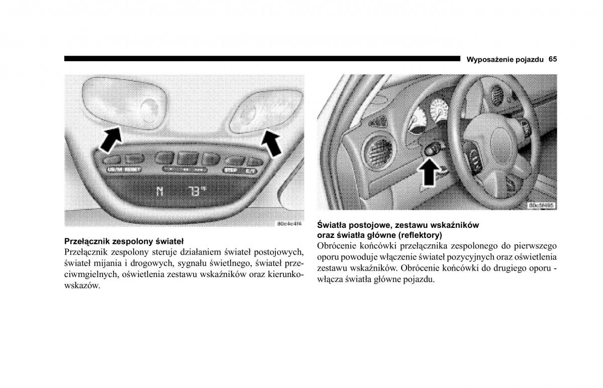 Jeep Cherokee KJ instrukcja obslugi / page 66