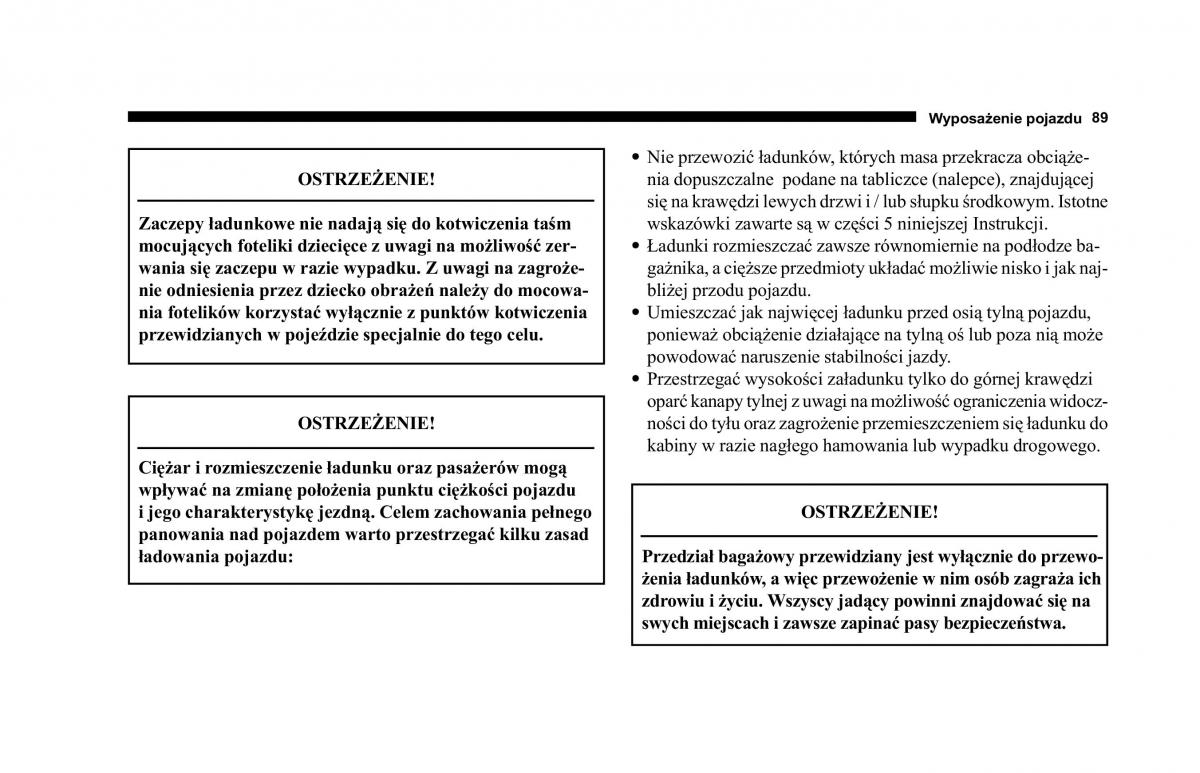 Jeep Cherokee KJ instrukcja obslugi / page 90