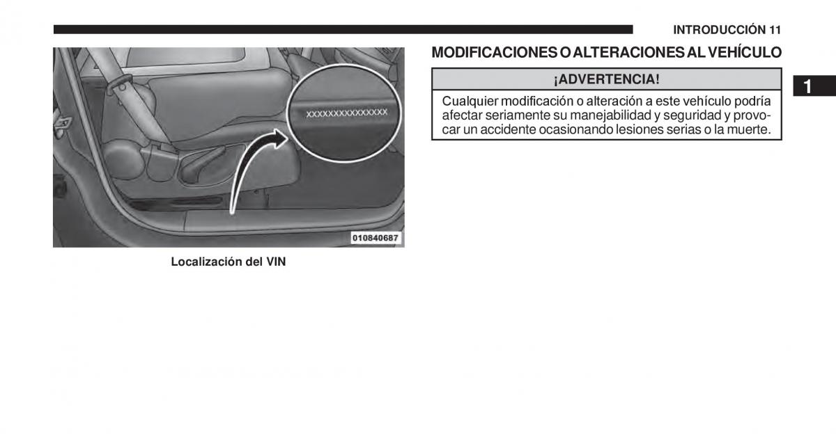 Jeep Cherokee KK manual del propietario / page 12