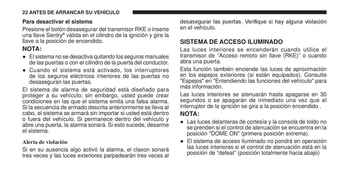 Jeep Cherokee KK manual del propietario / page 23