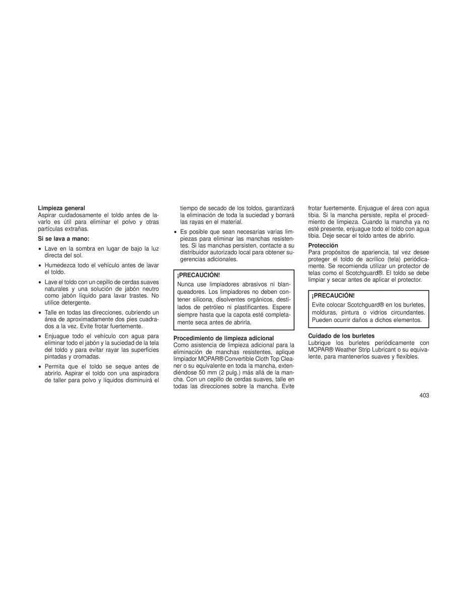 Jeep Cherokee KL manual del propietario / page 406