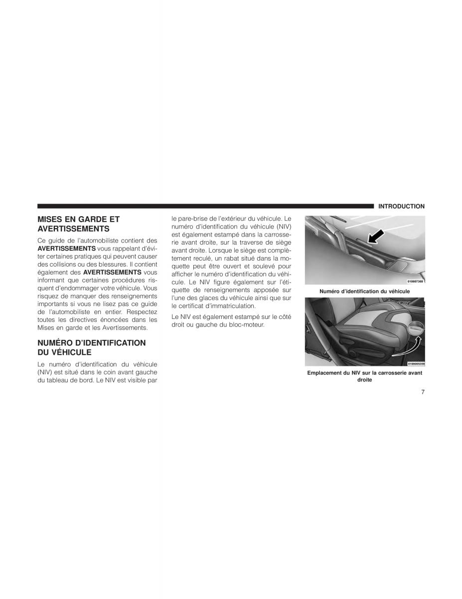 Jeep Cherokee KL manuel du proprietaire / page 9