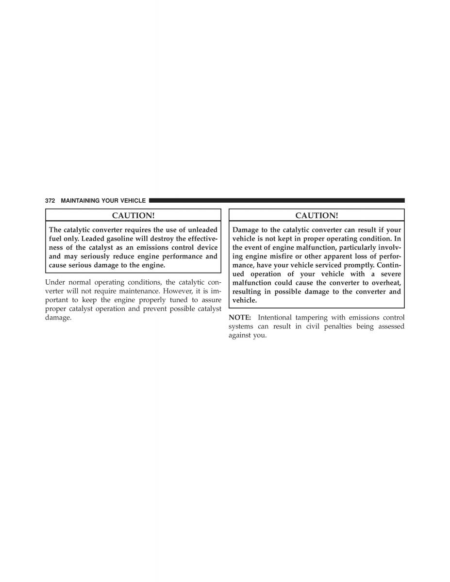 manual Jeep Commander Jeep Commander owners manual / page 372