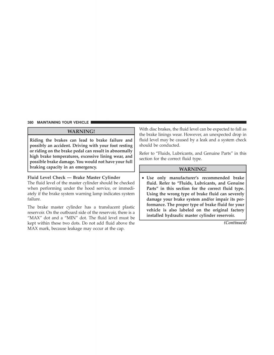 manual Jeep Commander Jeep Commander owners manual / page 380