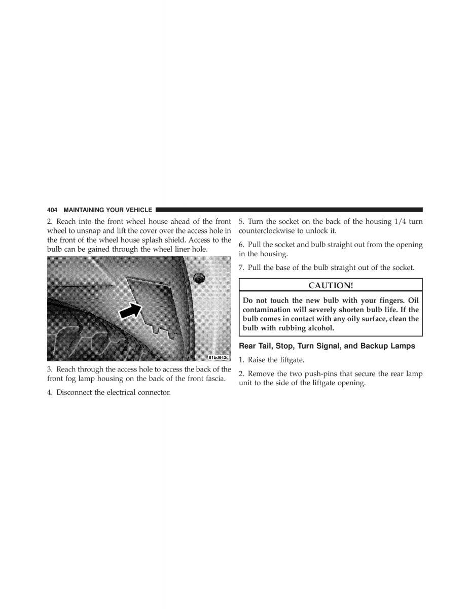 manual Jeep Commander Jeep Commander owners manual / page 404