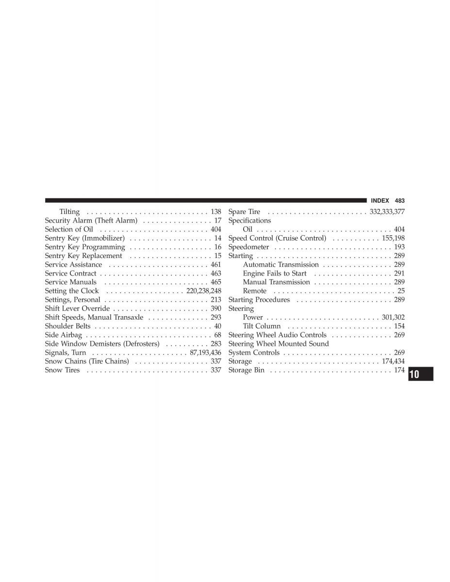 Jeep Compass owners manual / page 485