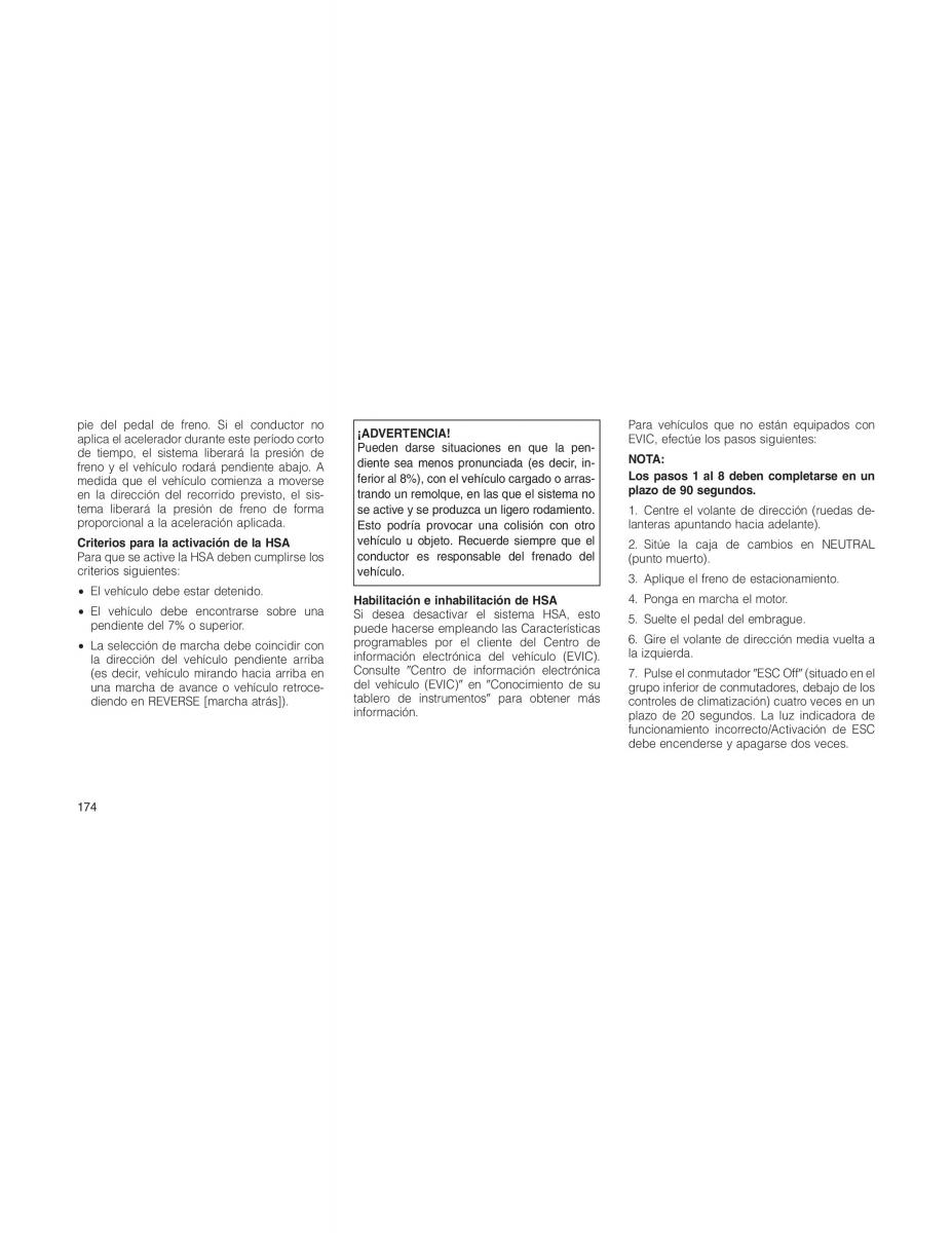 Jeep Compass manual del propietario / page 176