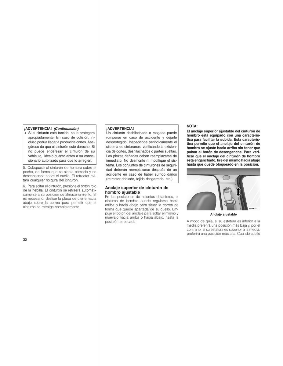Jeep Compass manual del propietario / page 32