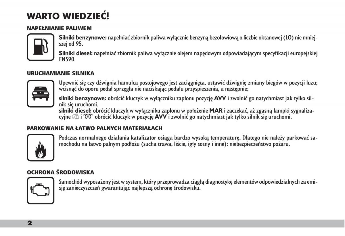 fiat Doblo I 1 instrukcja obslugi / page 4