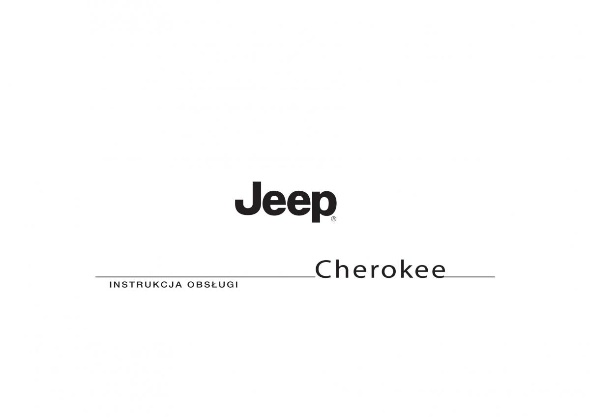 Jeep Cherokee KL instrukcja obslugi / page 1