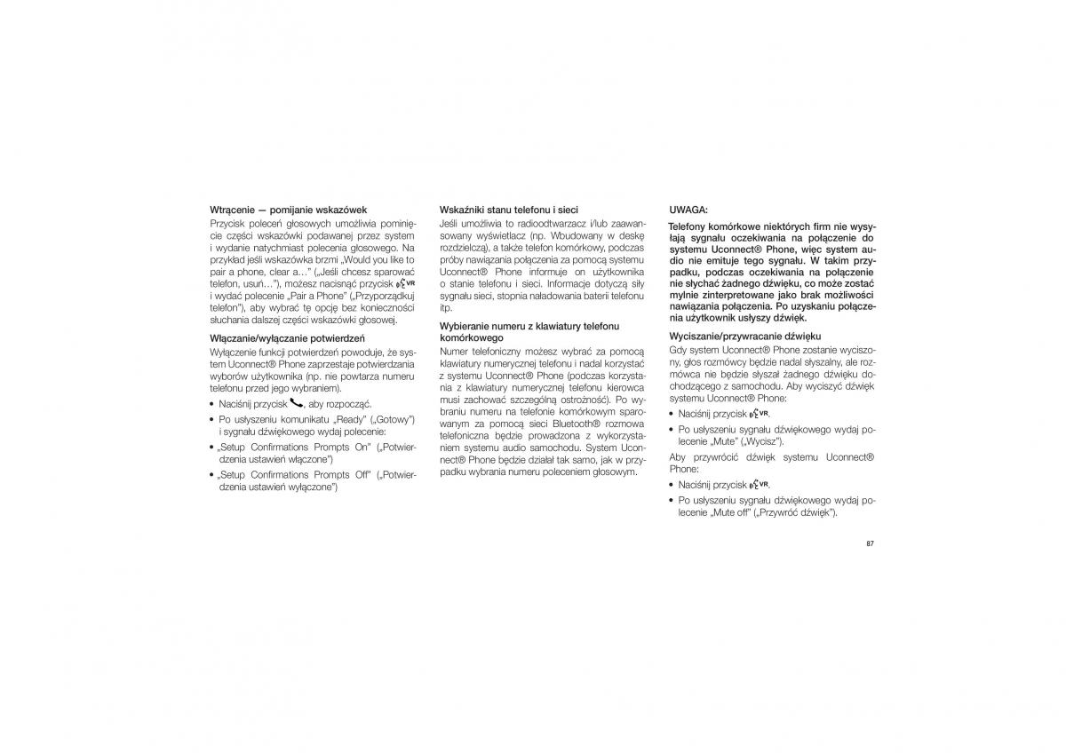 Jeep Grand Cherokee WK2 instrukcja obslugi / page 91