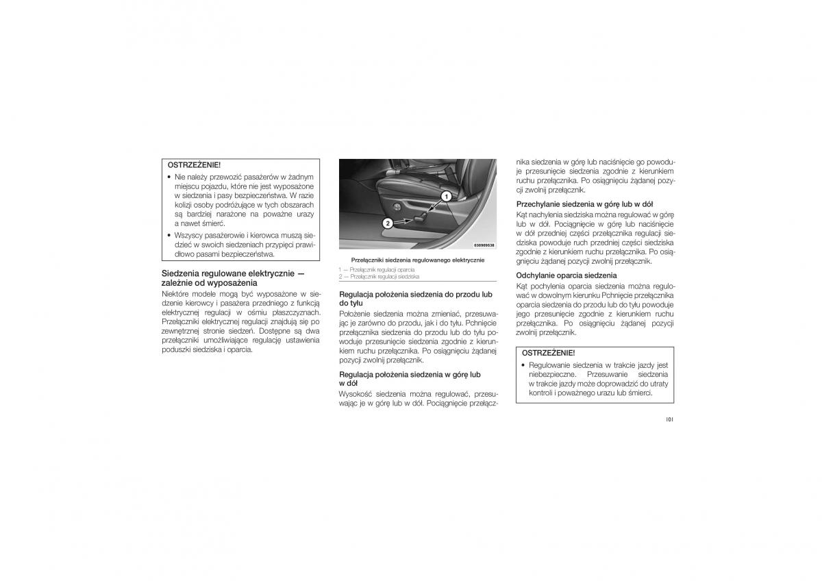Jeep Grand Cherokee WK2 instrukcja obslugi / page 105