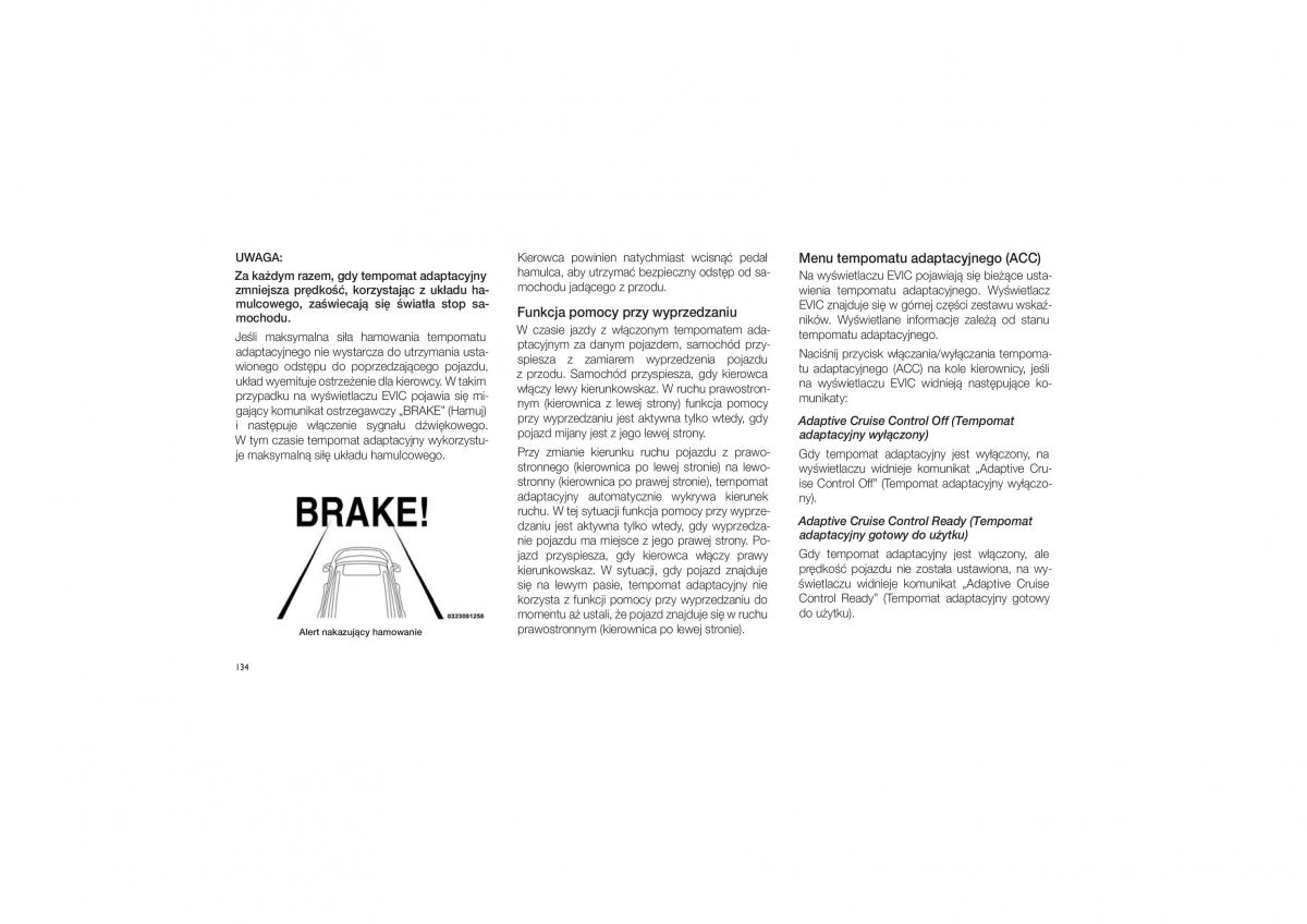 Jeep Grand Cherokee WK2 instrukcja obslugi / page 138