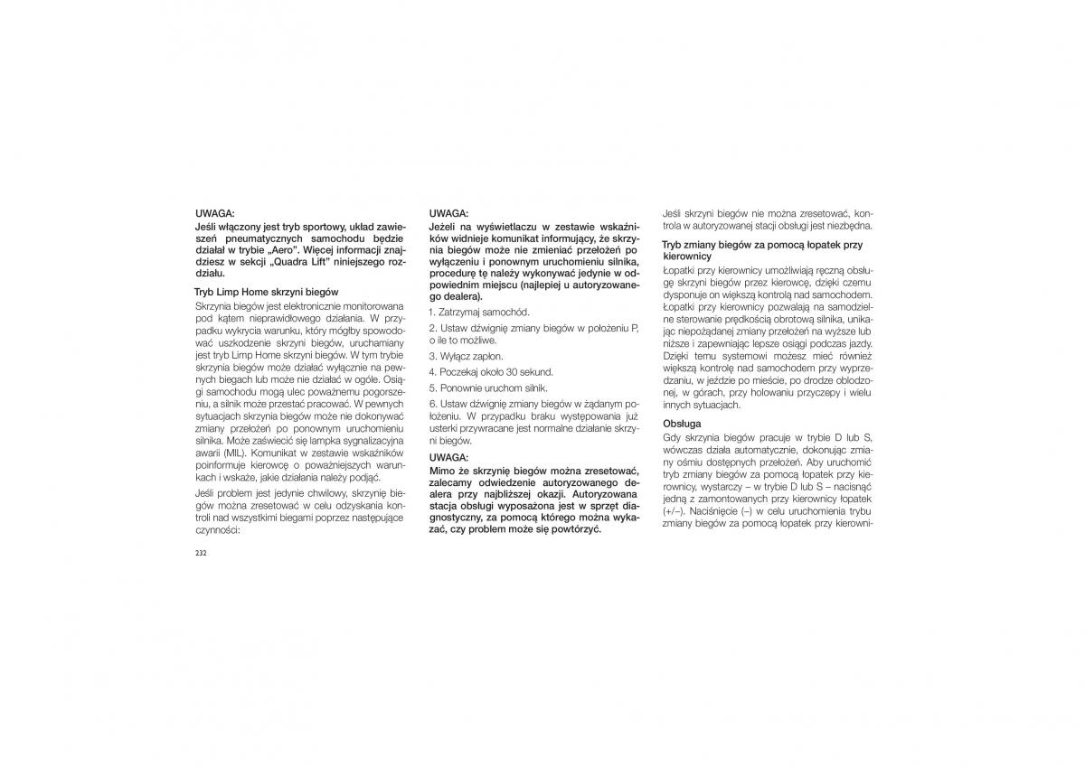 Jeep Grand Cherokee WK2 instrukcja obslugi / page 236