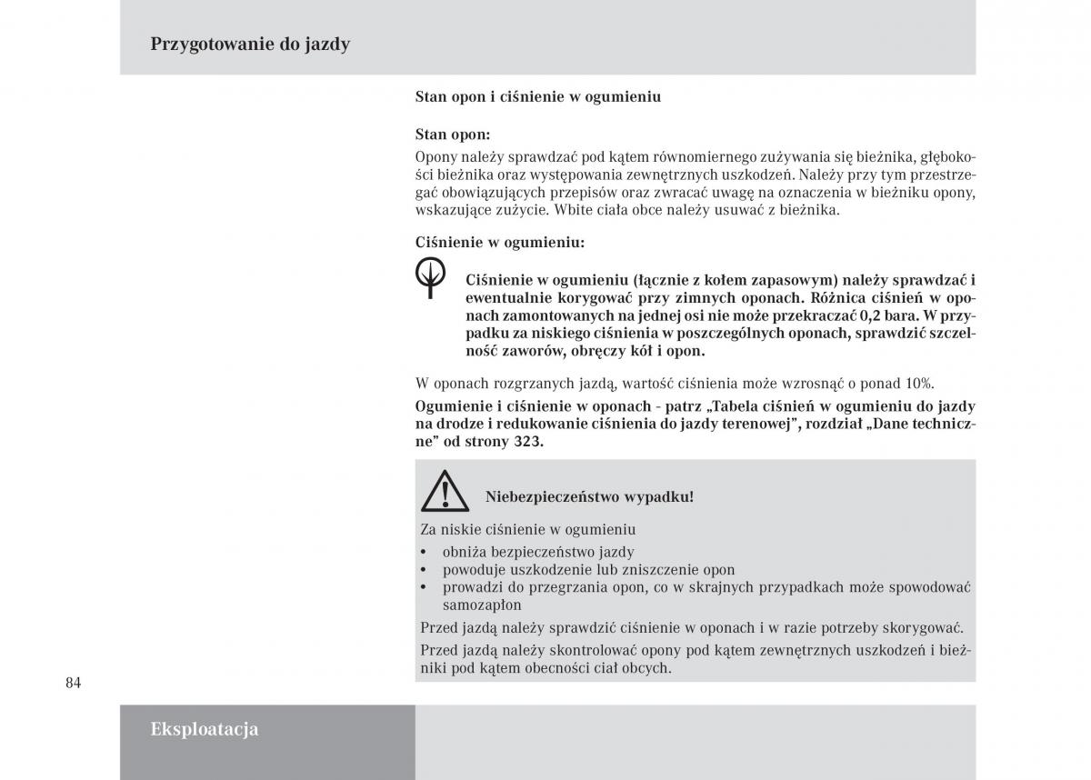 Mercedes Benz Unimog U3000 U4000 U5000 instrukcja obslugi / page 85
