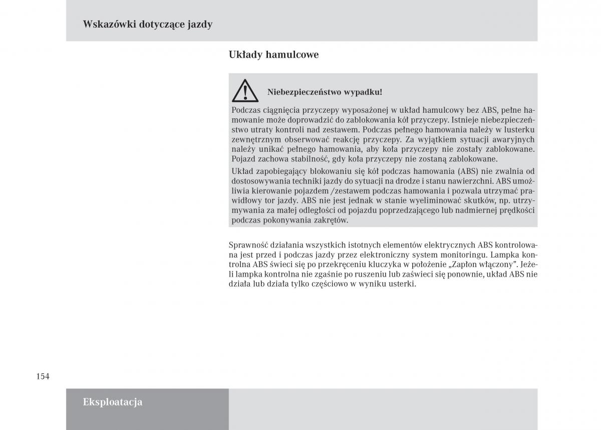 Mercedes Benz Unimog U3000 U4000 U5000 instrukcja obslugi / page 155