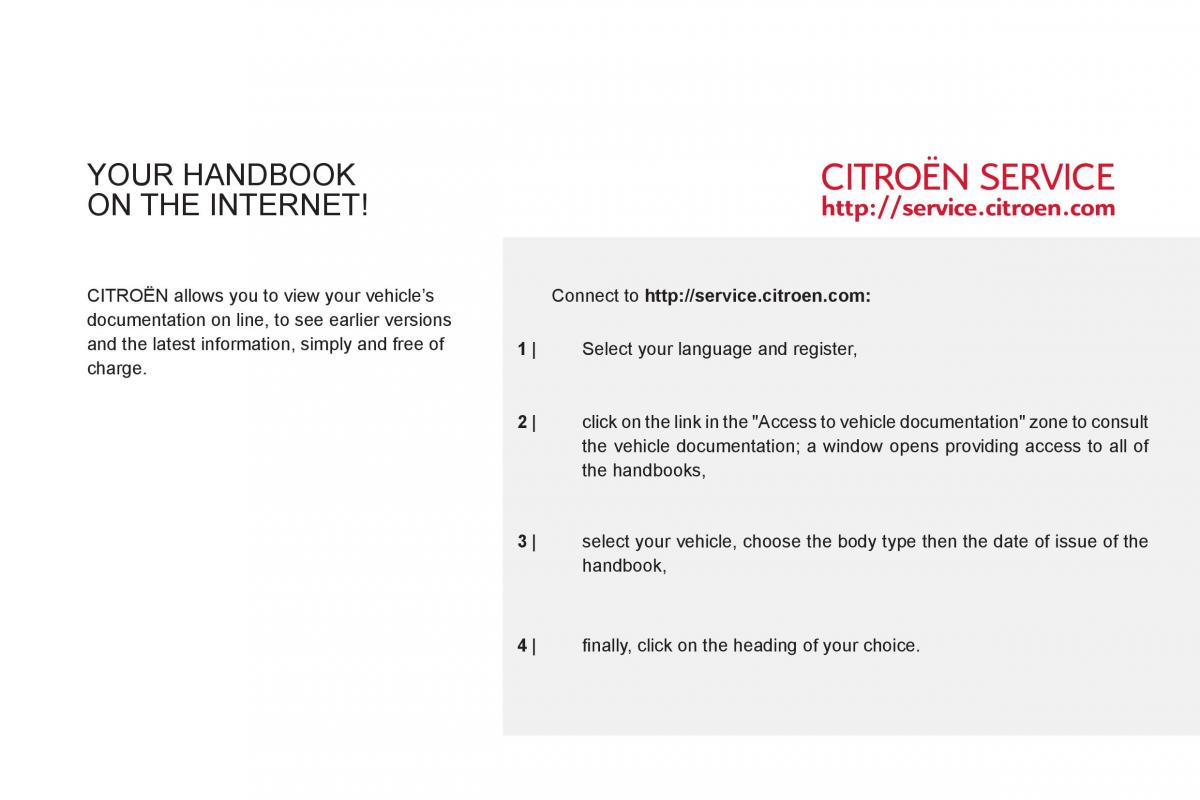 Citroen C6 owners manual / page 2