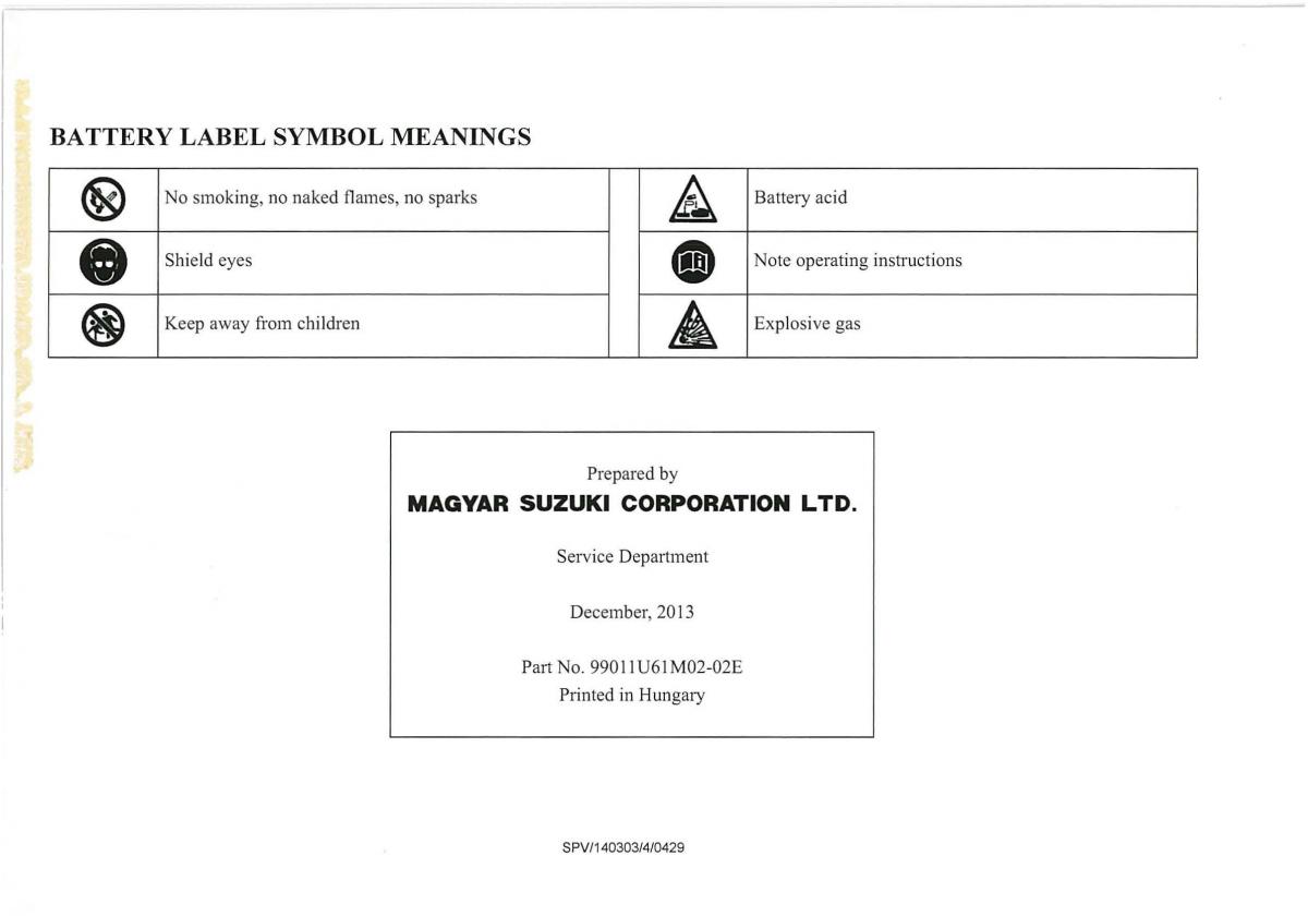 instrukcja obsługi Suzuki SX4 S Cross Suzuki SX4 S Cross owners manual / page 453