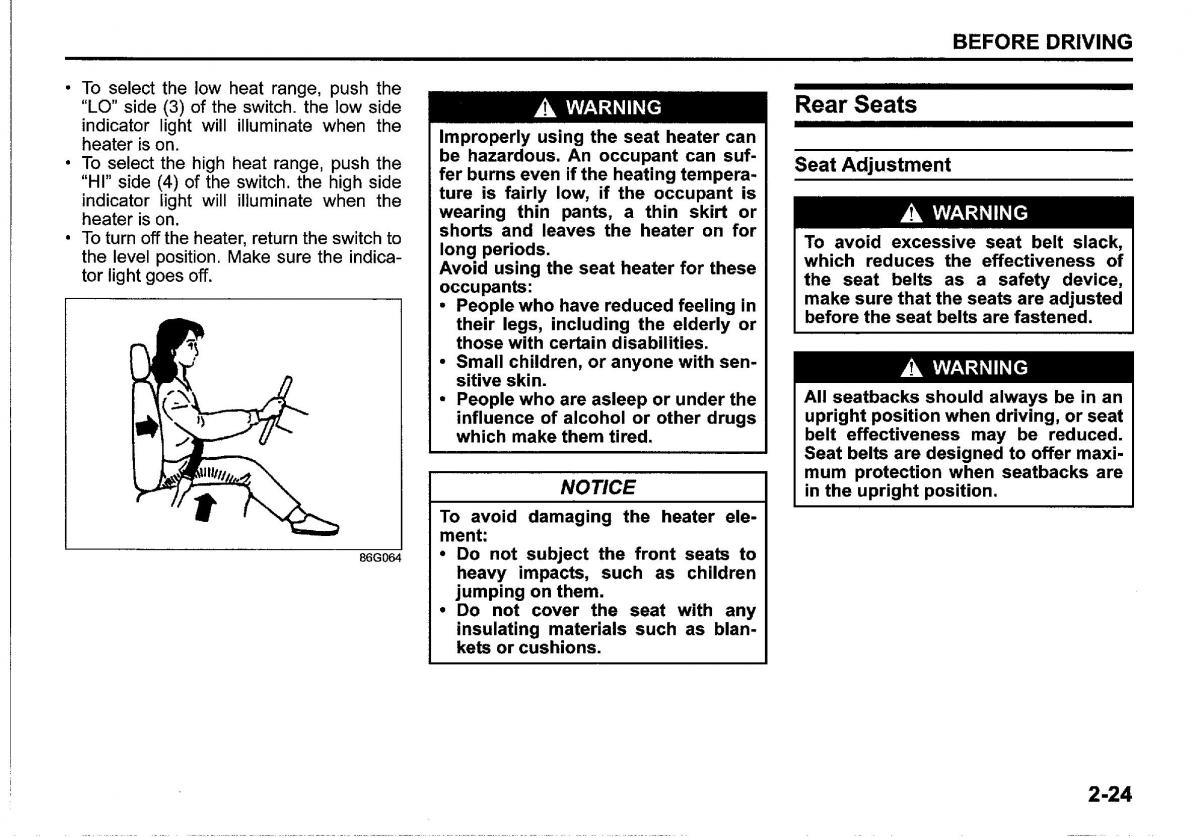 instrukcja obsługi Suzuki SX4 S Cross Suzuki SX4 S Cross owners manual / page 47