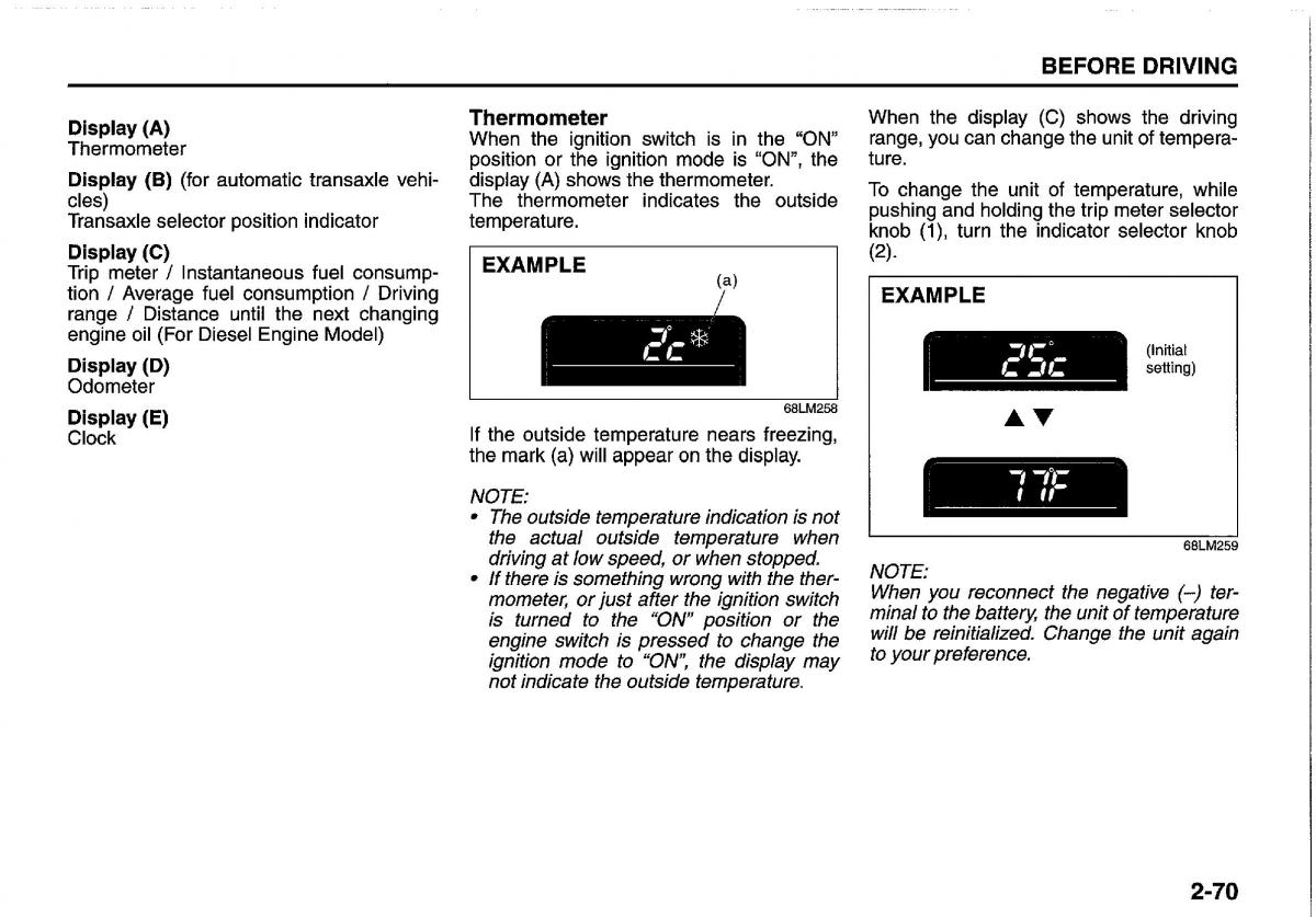 Suzuki Swift IV 4 owners manual / page 89