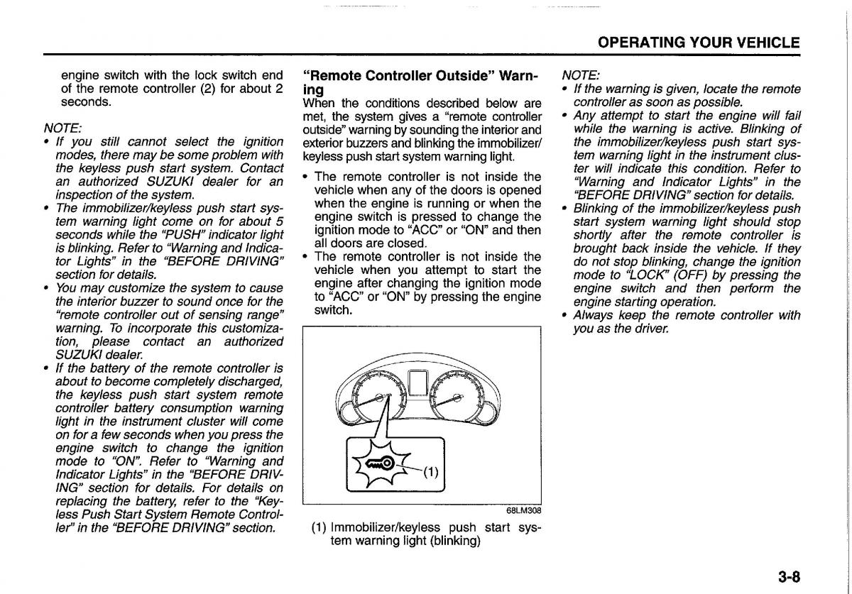 Suzuki Swift IV 4 owners manual / page 115