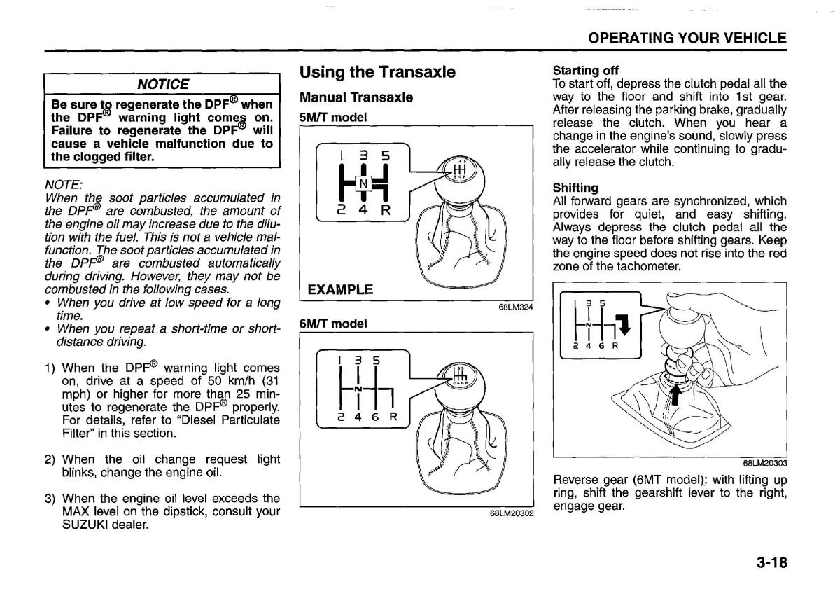 Suzuki Swift IV 4 owners manual / page 125