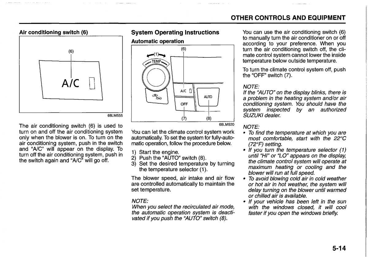 Suzuki Swift IV 4 owners manual / page 161