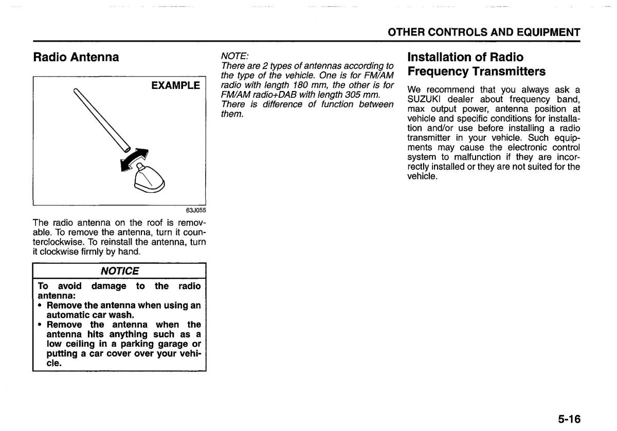 Suzuki Swift IV 4 owners manual / page 163
