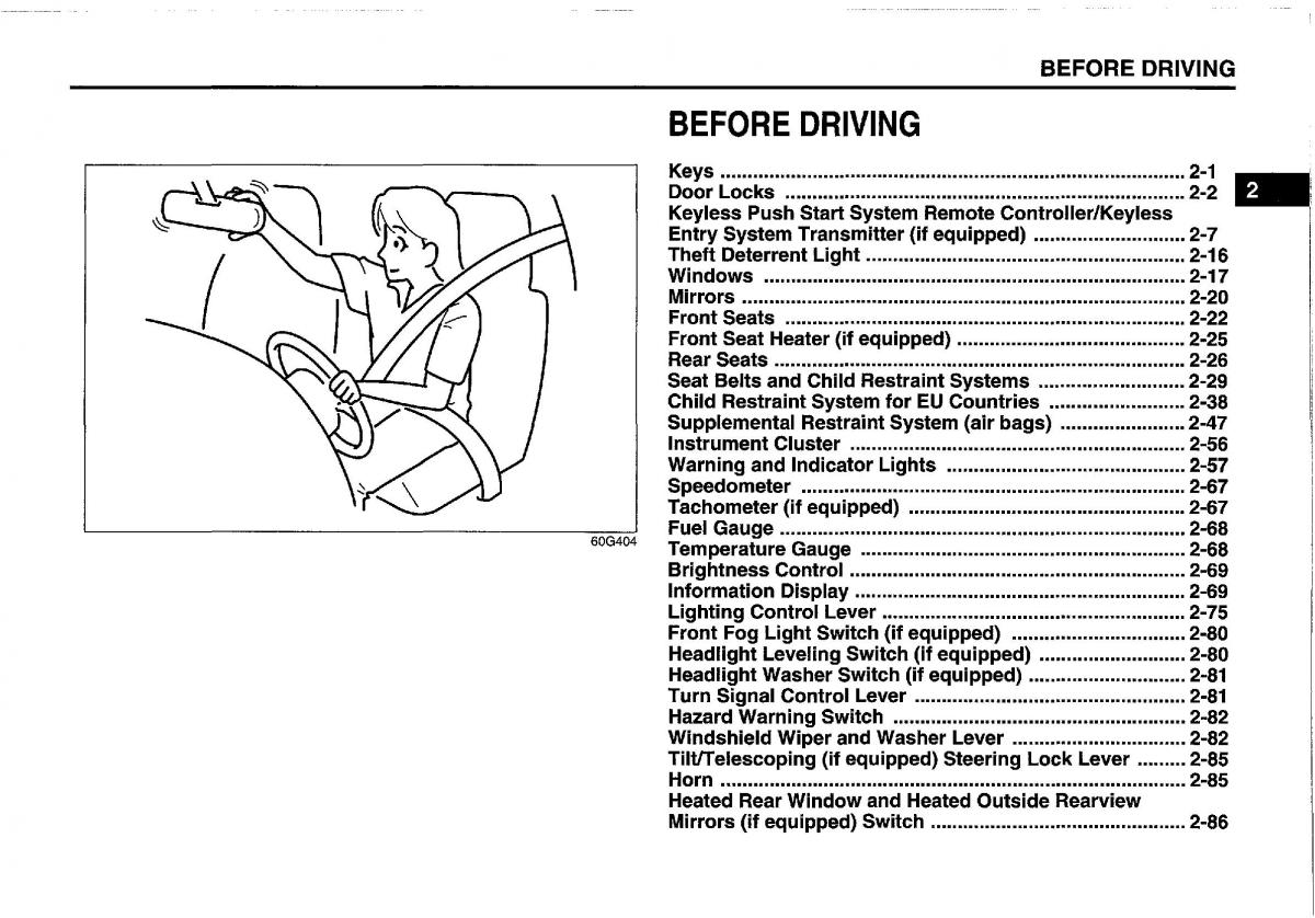Suzuki Swift IV 4 owners manual / page 19