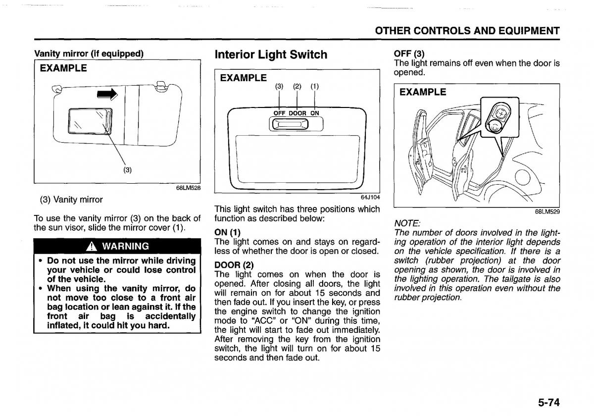 Suzuki Swift IV 4 owners manual / page 219