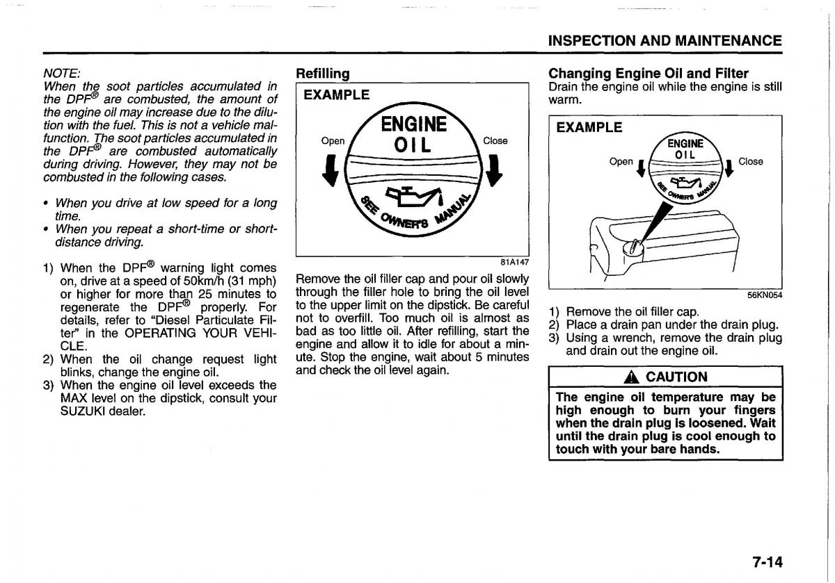 Suzuki Swift IV 4 owners manual / page 257