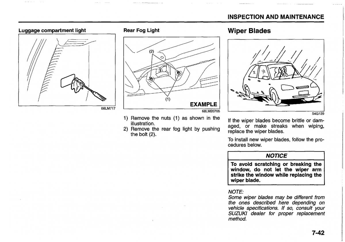 manual  Suzuki Swift IV 4 owners manual / page 285